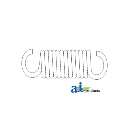 A & I Products Spring, Clutch/Brake Pedal 3.1" x3.3" x2" A-5119832